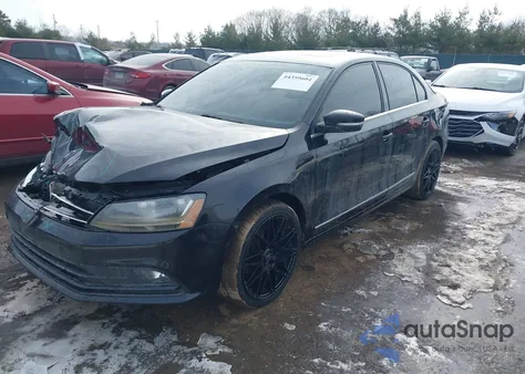 2017 Volkswagen Jetta 1.8T Sel из США, поврежденный, VIN 3VWL17AJXHM225820